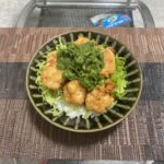 ネギだれから揚げ丼